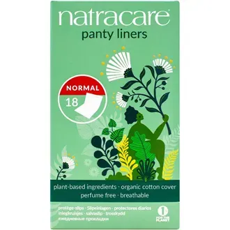 Natracare Truseinlegg Normal/Panty Liners Normal 18pcs