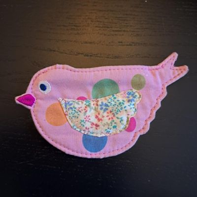 Die Spiegelburg Rosa Myntpung Fulg/Pink Bird Coin Purse