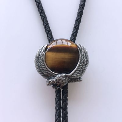 Semi-Precious Stones Bolo Tie