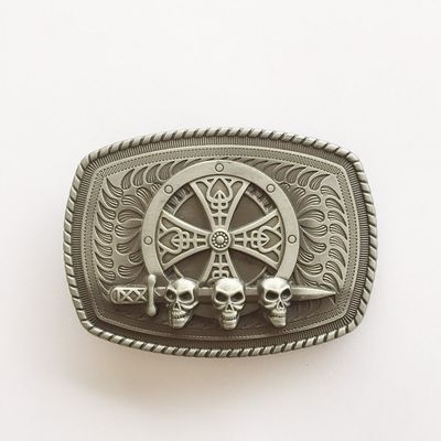 Vintage Celtic Shield Skull Sword Belt Buckle Gurtelschnalle Boucle de ceinture Hebilla