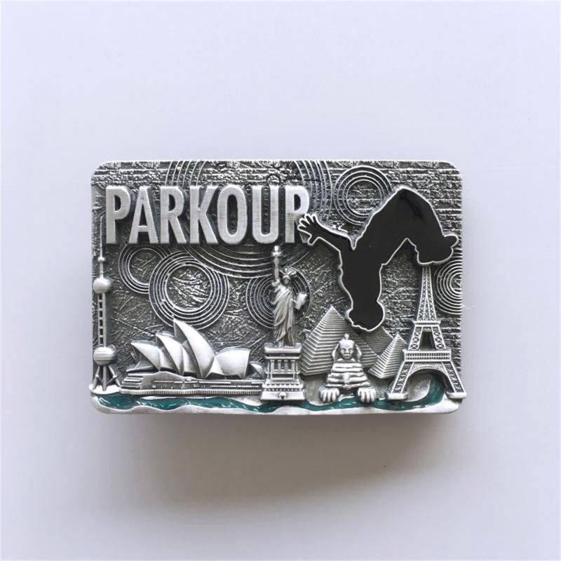 Vintage Le Parkour Runner Young City Sport Belt Buckle BUCKLE-T117