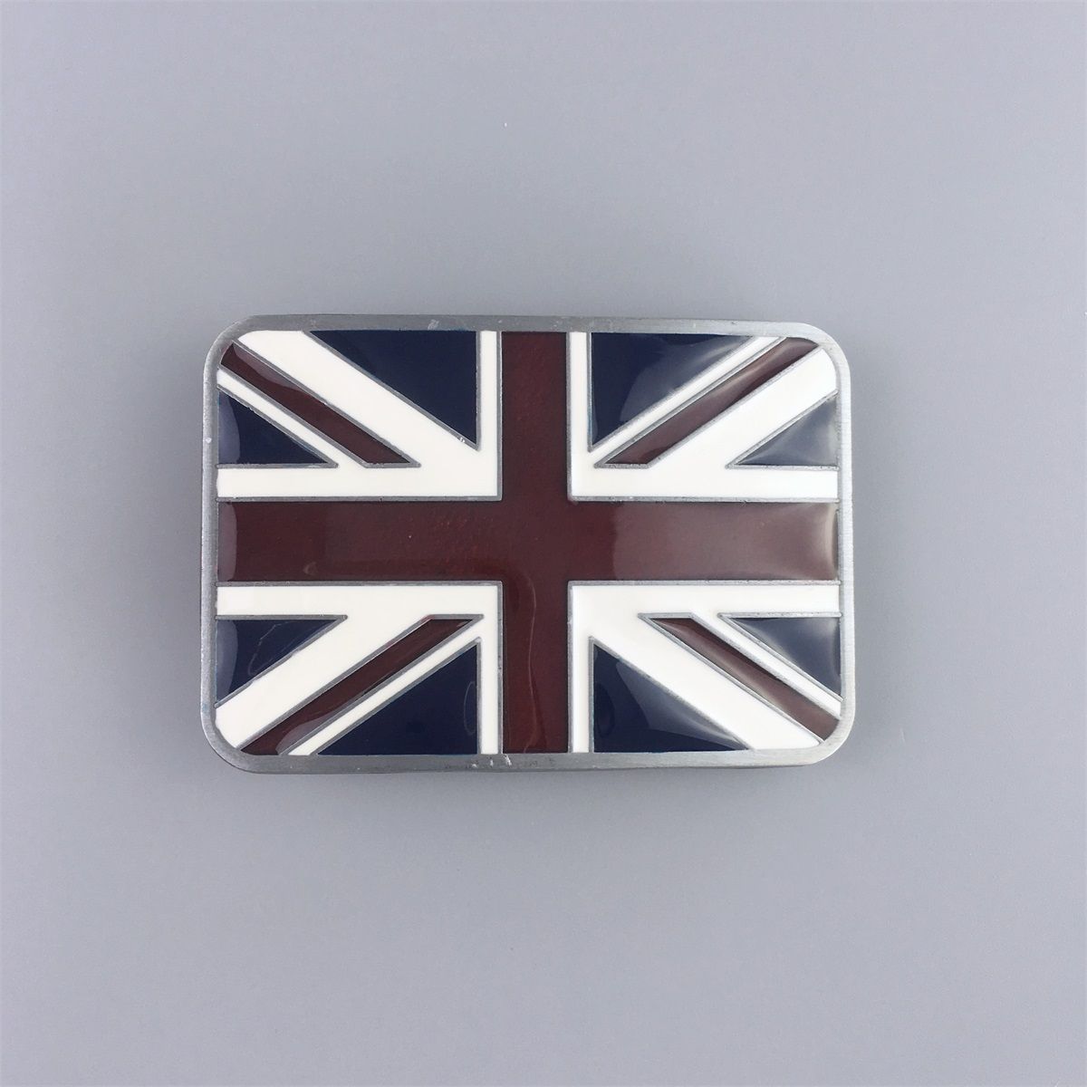 Vintage Style Enamel Union Jack Flag UK Flag Belt Buckle Hebilla BUCKLE-T153