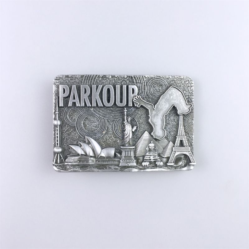 Vintage Le Parkour Runner Young City Sport Belt Buckle BUCKLE-T117AS