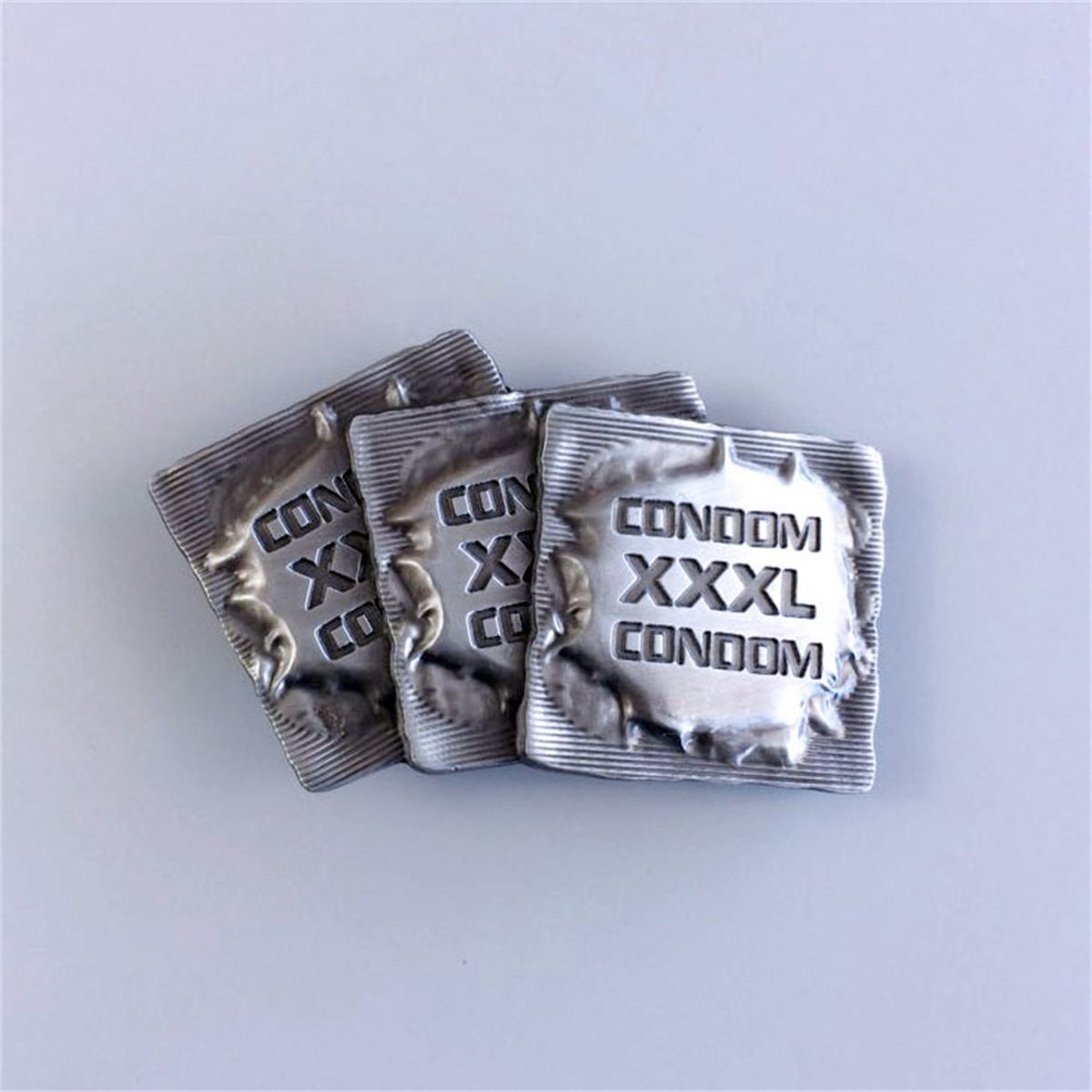 Antique Brushed Silver XXXL Belt Buckle Hebilla