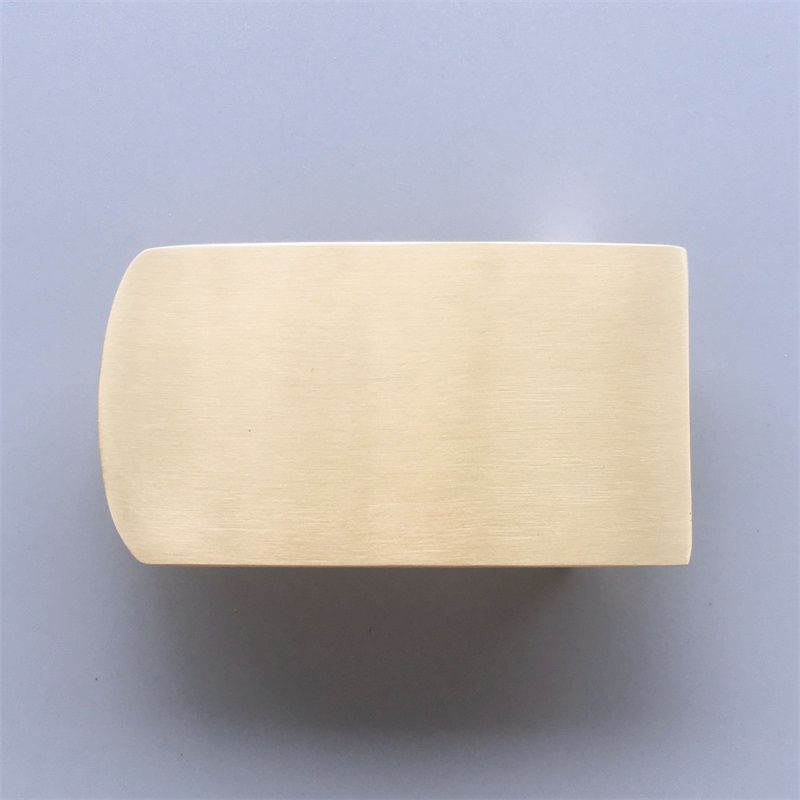 Solid Brass Blank Belt Buckle Boucle BUCKLE-BS007