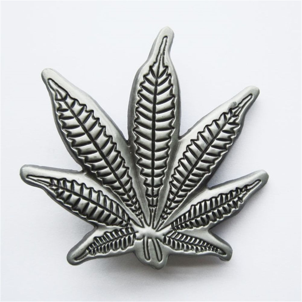 Vintage Lucky Leaf Belt Buckle