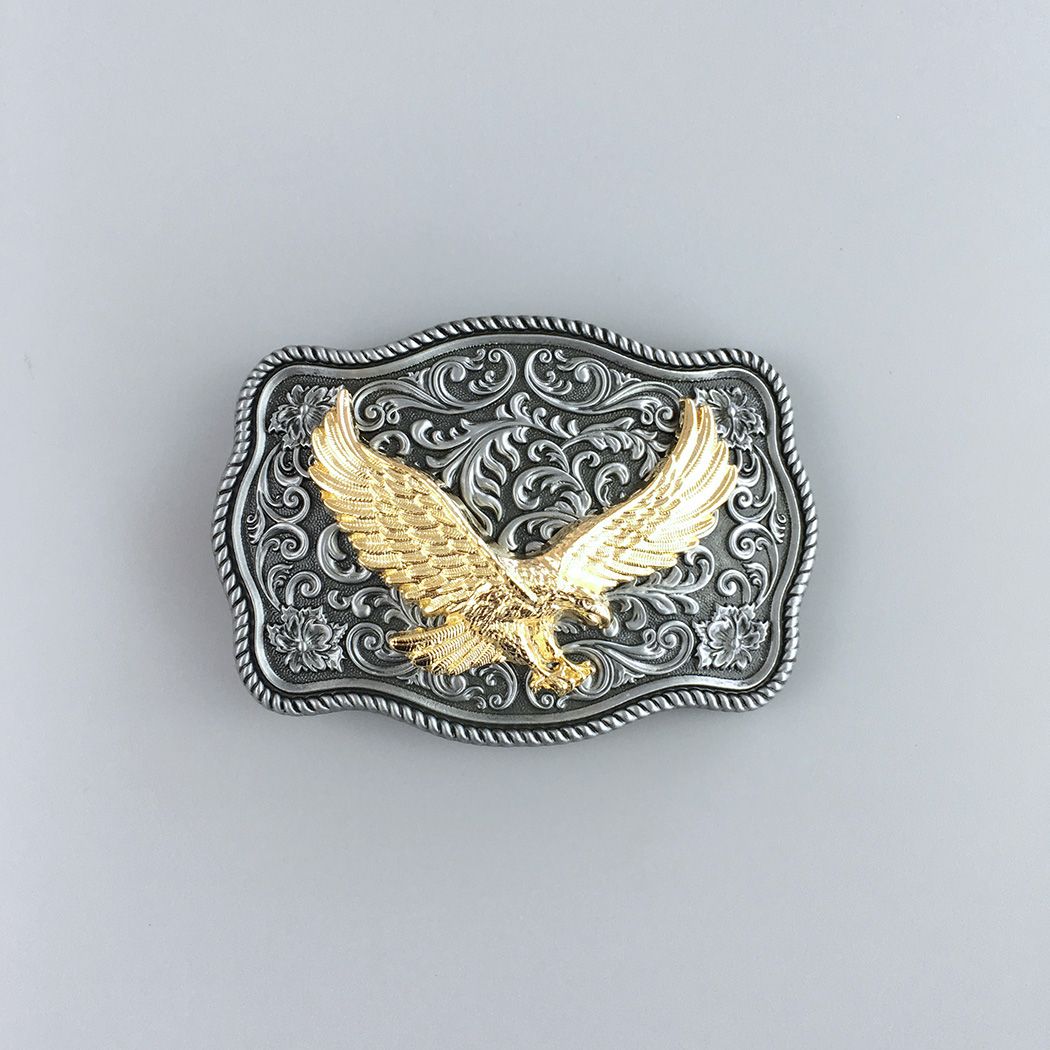 Small Size Vintage Fly Eagle Western Belt Buckle Hebilla