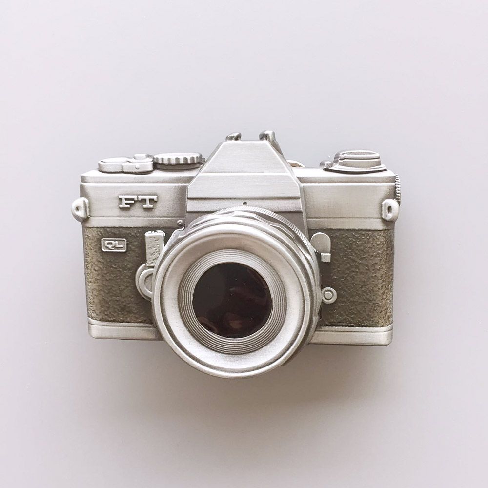 Vintage Style Sculpting Camera Belt Buckle also Stock in the US Gurtelschnalle Boucle de ceinture Hebilla BUCKLE-3D021
