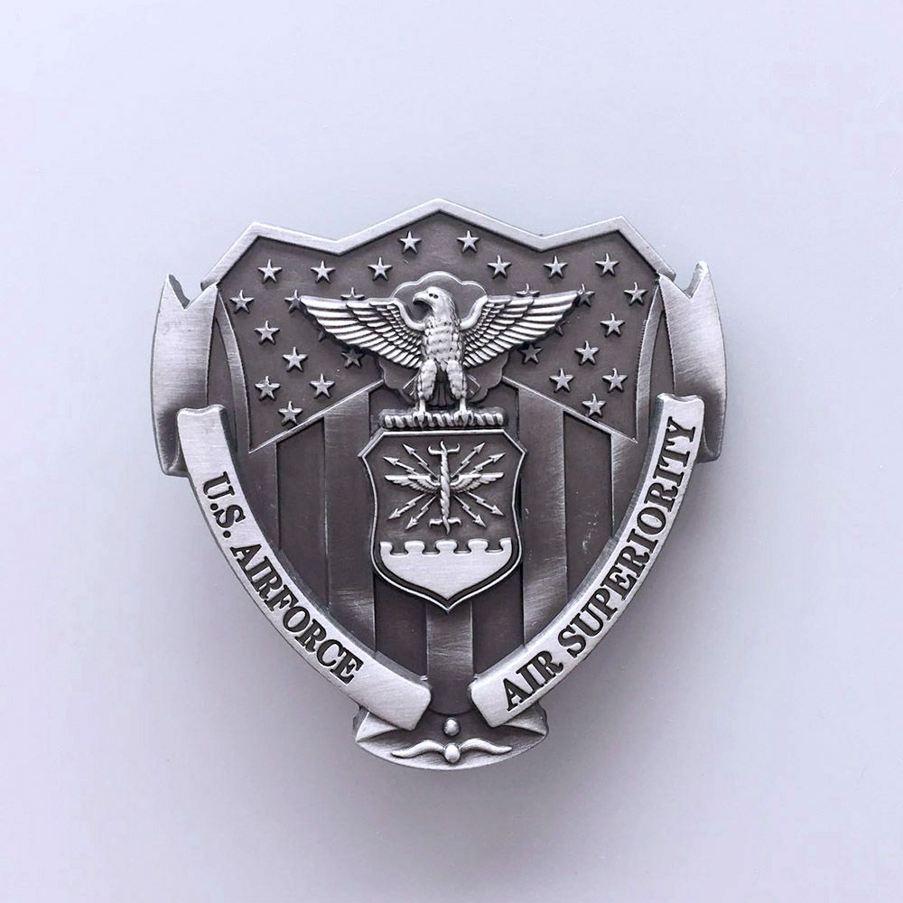 Vintage American Pride Air Hero Flag Belt Buckle