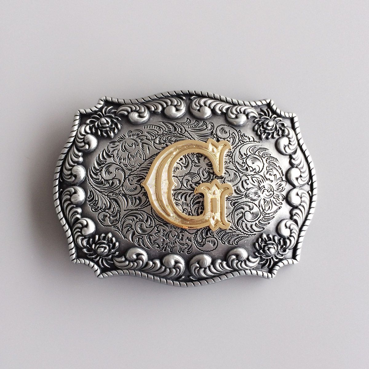 Initial Letter G Cowboy Cowgirl Belt Buckle Hebilla also Stock in the US