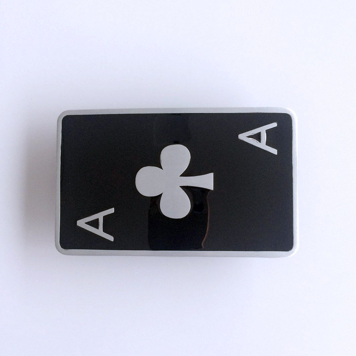 Vintage Style Enamel Rectangle Belt Buckle