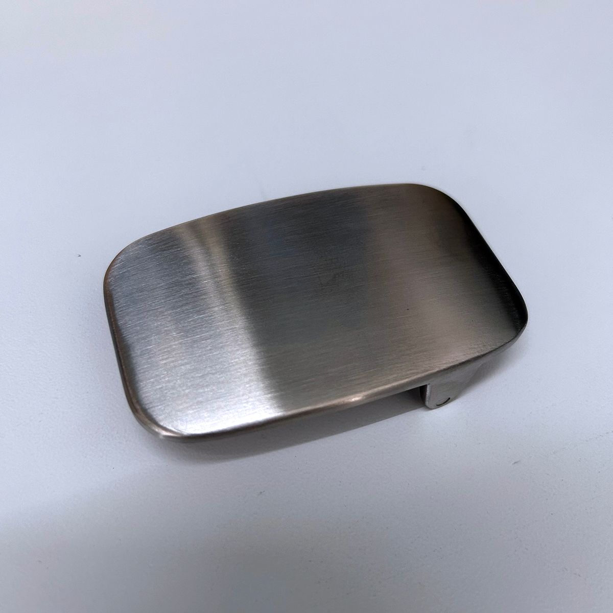 1.58 inches 40 mm Stainless Steel Rounded Rectangle Blank Belt Buckle