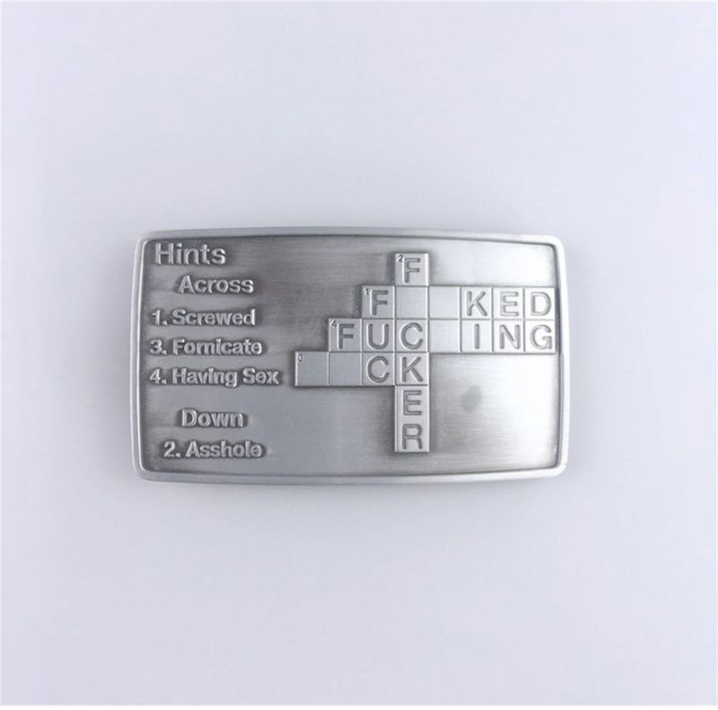 Vintage Style Scrabble Letter Belt Buckle BUCKLE-T079