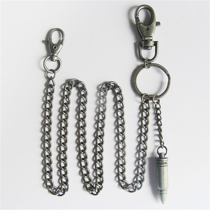 Cut Out Bullet Shape Jeans Waist Wallet Key Chain WALLETCHAIN-002