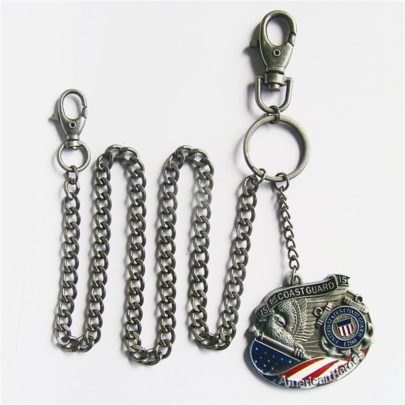 Hero Coast Guard Jeans Waist Wallet Key ChainWestern Jeans Waist Wallet Key Chain WALLETCHAIN-3D038