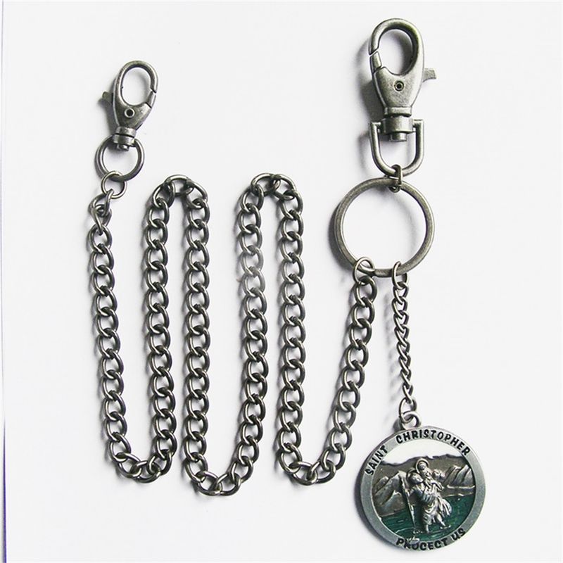 Saint Christopher Waist Wallet Key Chain WALLETCHAIN-OC035