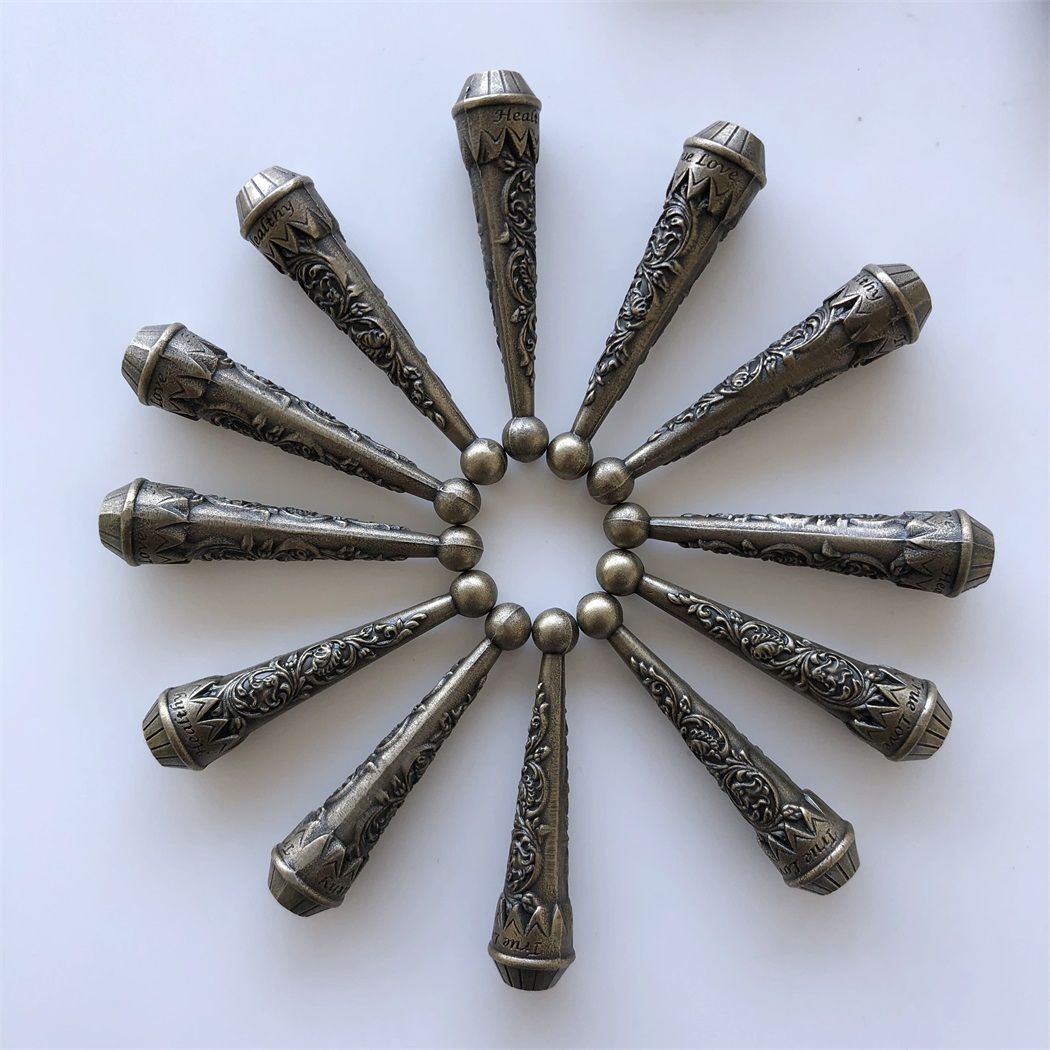 New Antique Bronze Brushed Plated Bolo Tips 50 pcs Per Bid