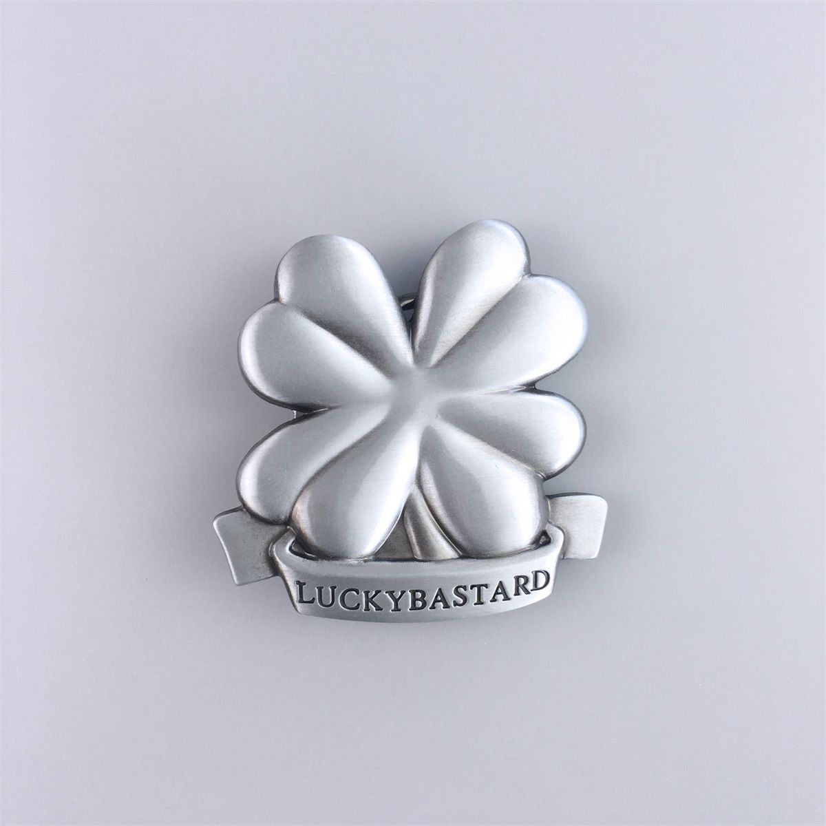 Vintage Style Lucky Bastard Western Belt Buckle BUCKLE-T036