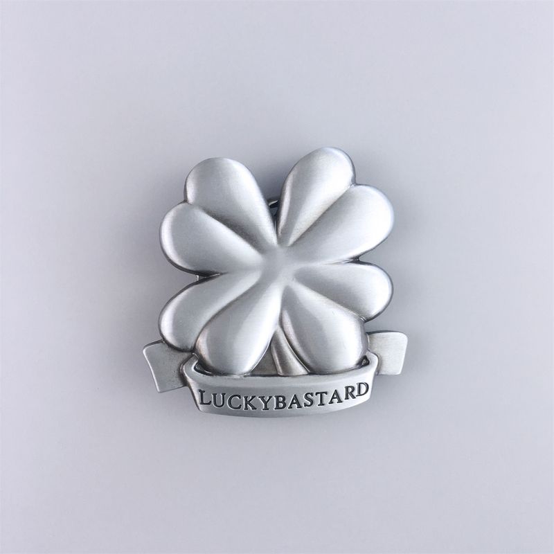 Vintage Style Lucky Bastard Western Belt Buckle BUCKLE-T036