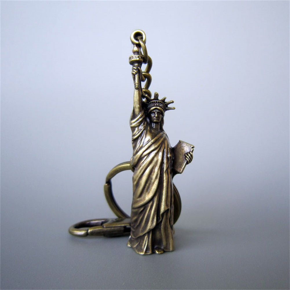 Vintage Bronze Plated 3D Metal Key Ring Key Chain KEYRING-3D037AB