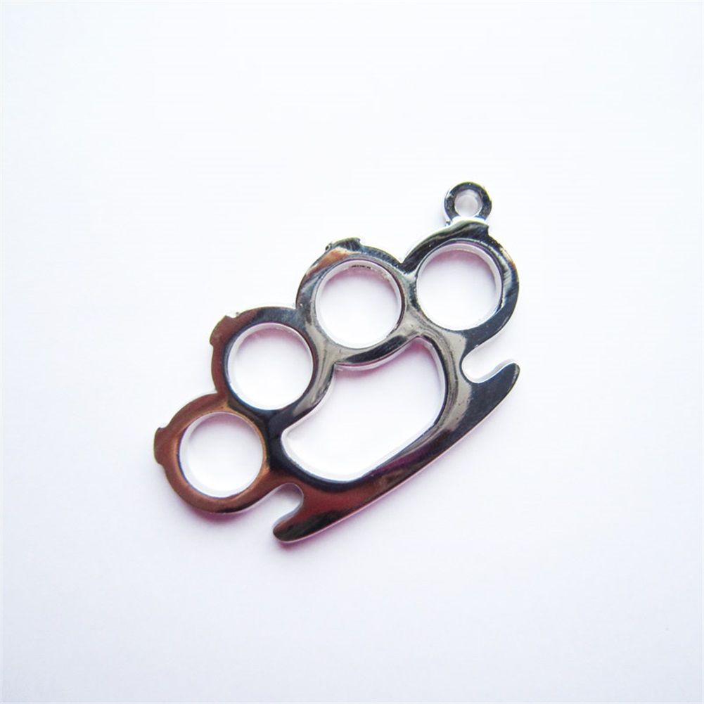 Four Rings Heavy Metal Charm Pendant