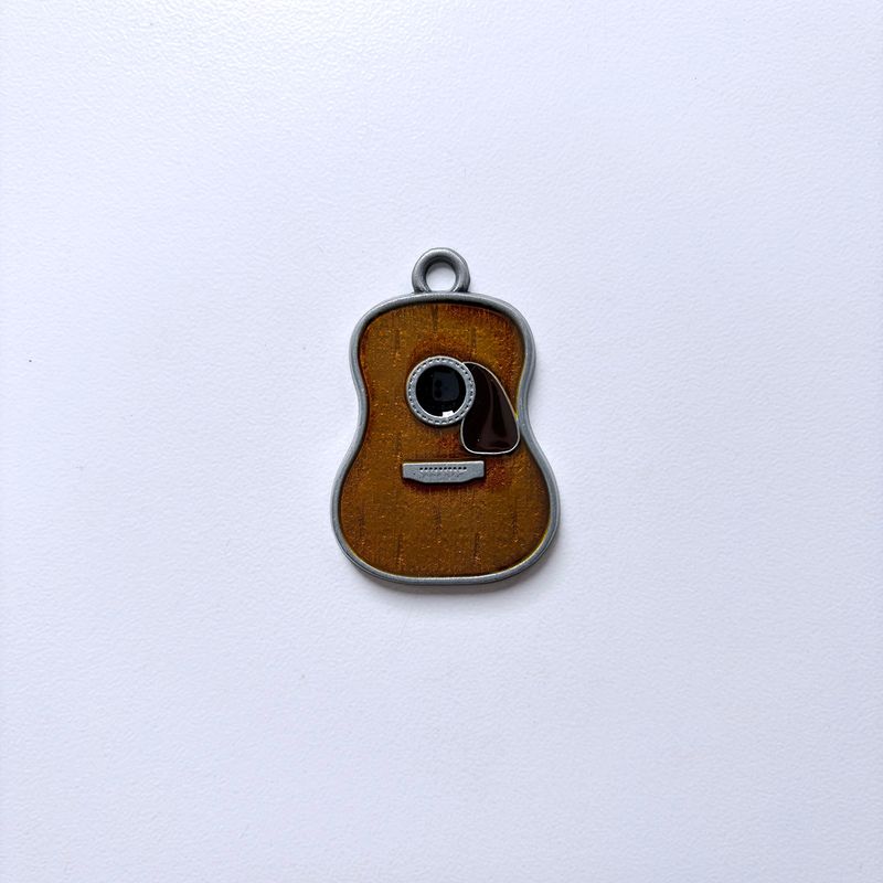New Vintage Guitar Music Metal Charm Pendant PENDANT-MU071