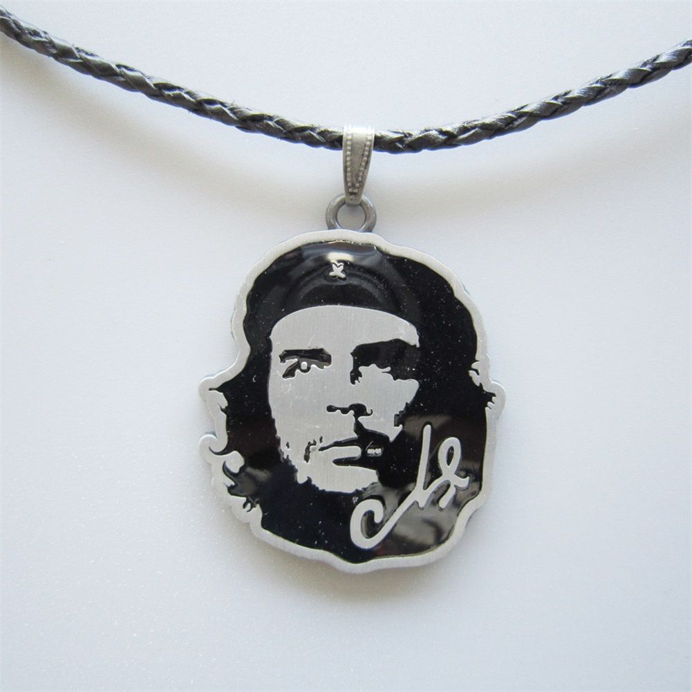 New Vintage Hero Metal Charm Pendant Costume Cosplay Leather Necklace