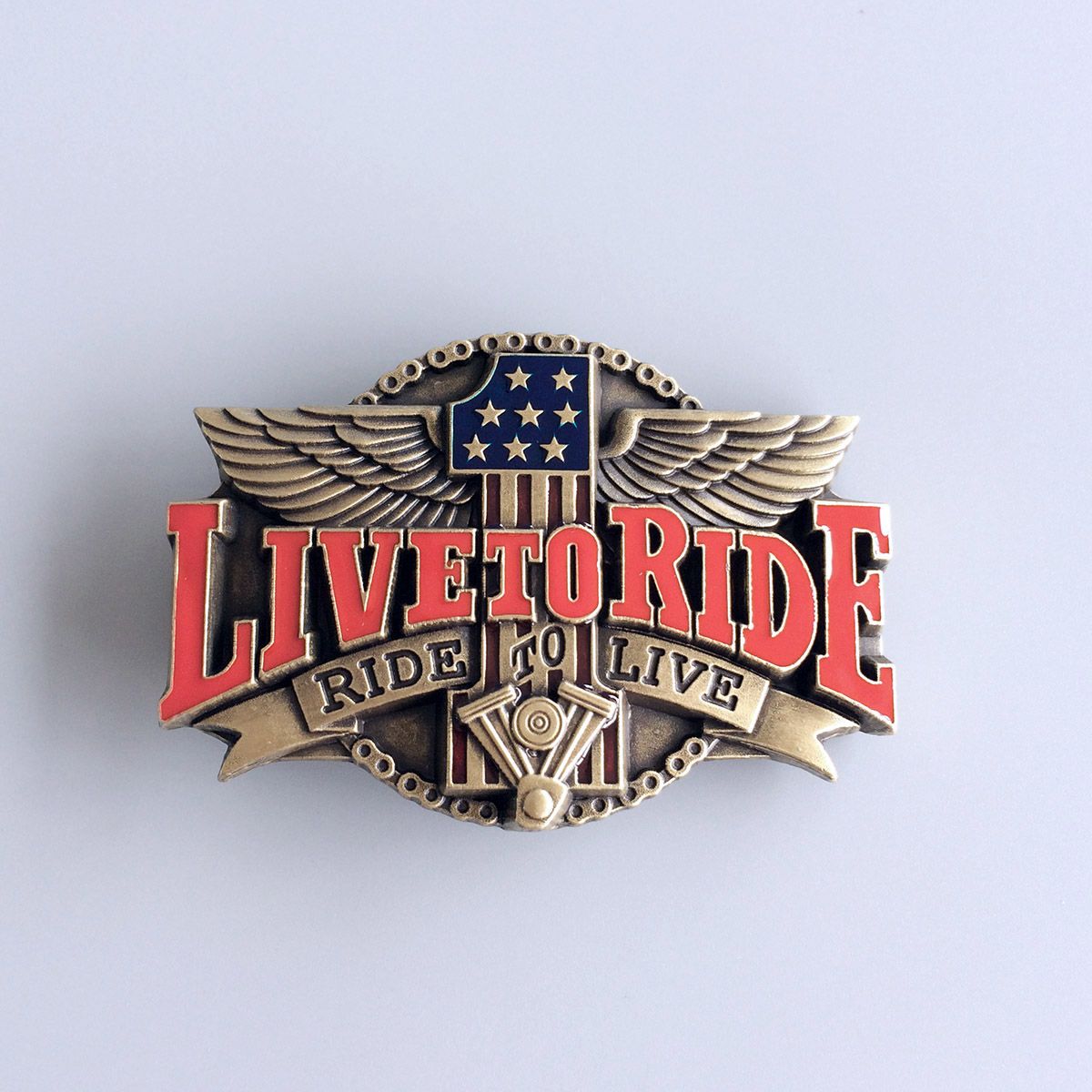 Antique Bronze Western Cowboy Cowgirl Belt Buckle BUCKLE-AT068AB