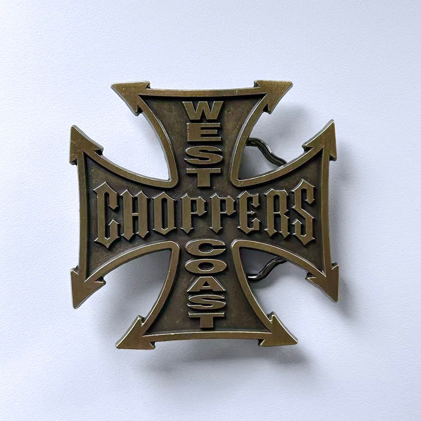 New Vintage Bronze Plated Letter Belt Buckle BUCKLE-OC013AB