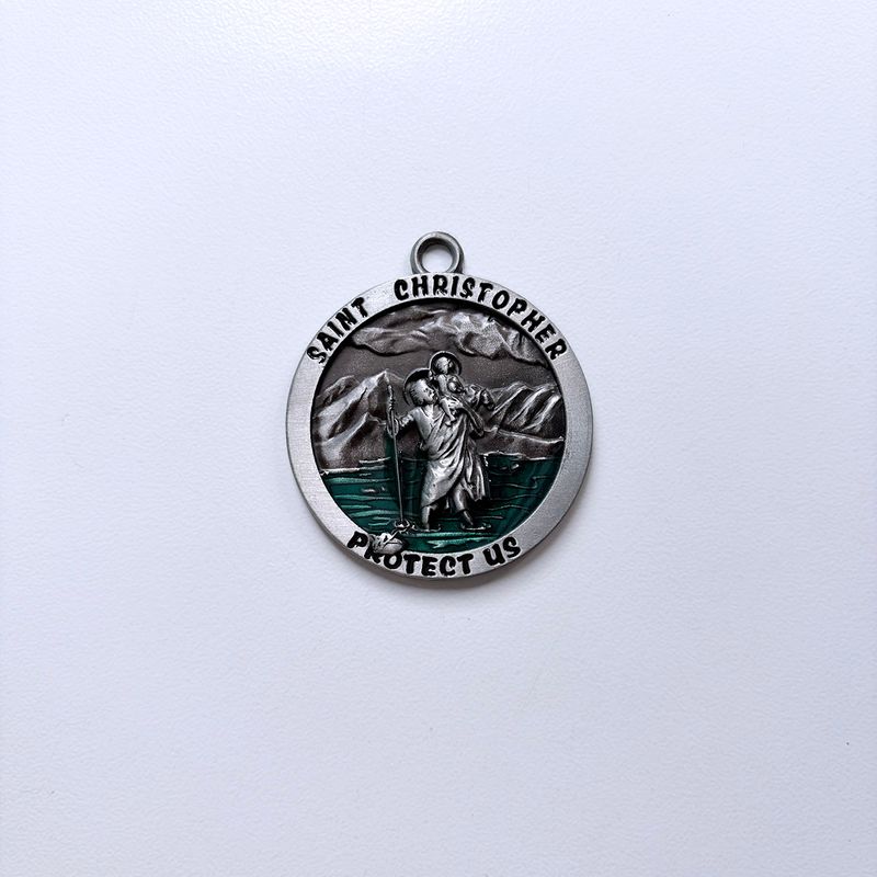 New Vintage Saint Religion Metal Charm Pendant PENDANT-OC035