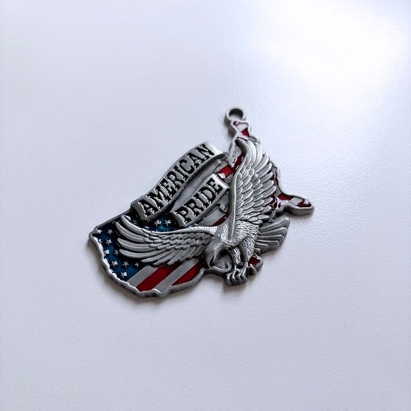 New Vintage Style Western Enamel Metal Charm Pendant PENDANT-WT093