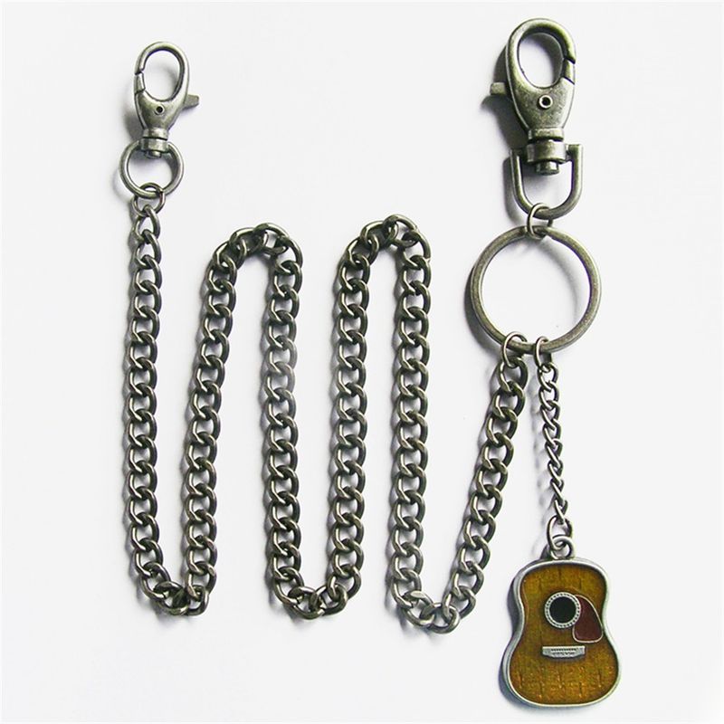 Guitar Music Jeans Waist Wallet Key Chain WALLETCHAIN-MU071