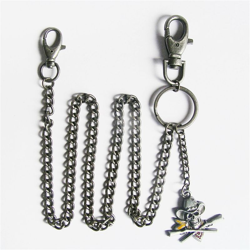 Western Cowboy Skull Jeans Wallet Chain WALLETCHAIN-SK036