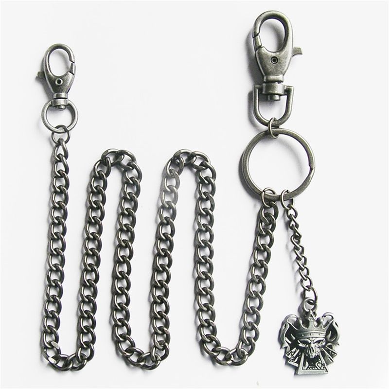 Royal Flush Skull Wallet Key Chain WALLETCHAIN-SK012