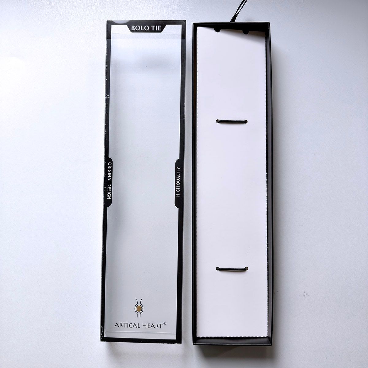 12 PCS Plastic Box for Bolo Tie BOLOTIE-BOX06