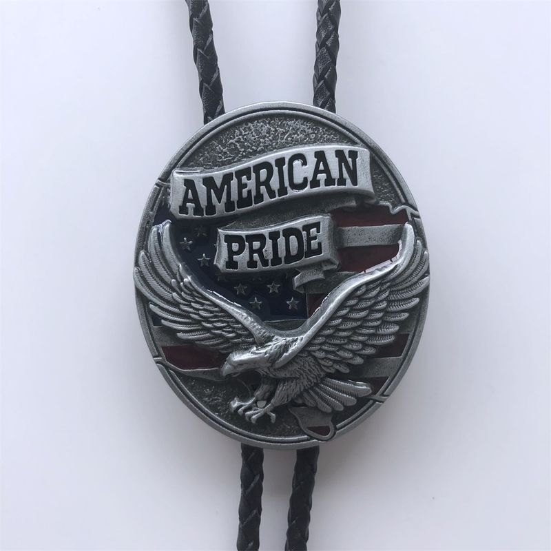 Vintage Style Western Cowboy Cowgirl Oval Bolo Tie also Stock in the US BOLOTIE-WT093