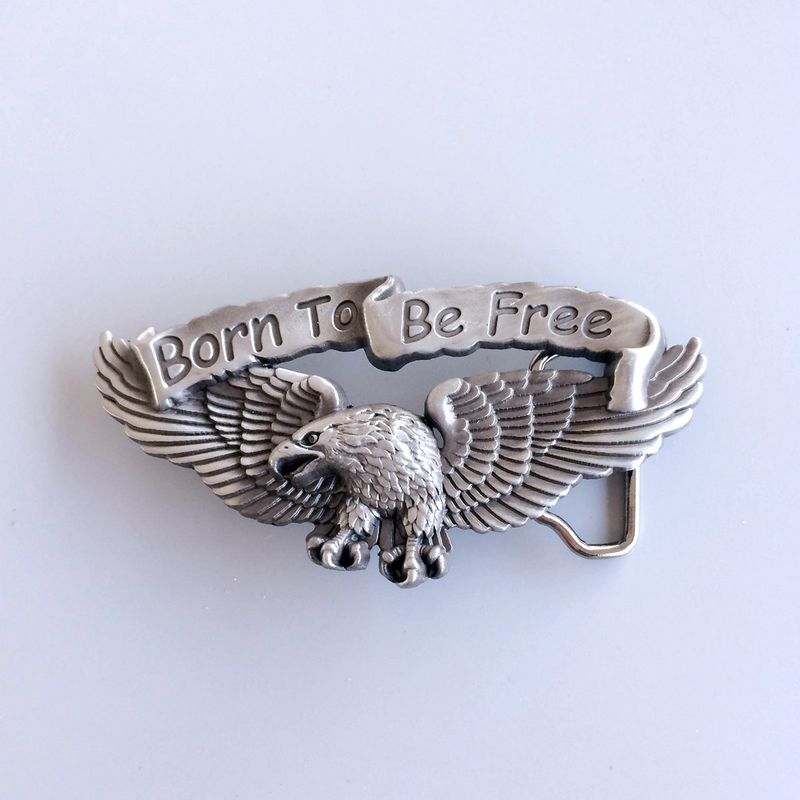 Vintage Biker Rider Eagle Belt Buckle Hebilla Gurtelschnalle Boucle de ceinture BUCKLE-AT059