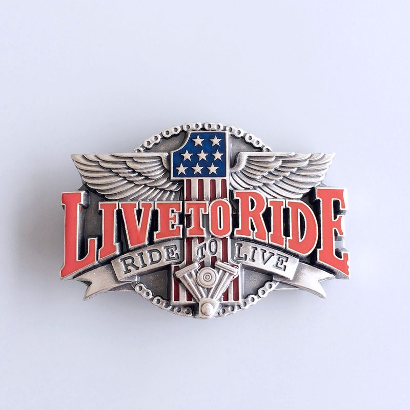 Vintage Silver Plated Western Cowboy Cowgirl Belt Buckle BUCKLE-AT068SL
