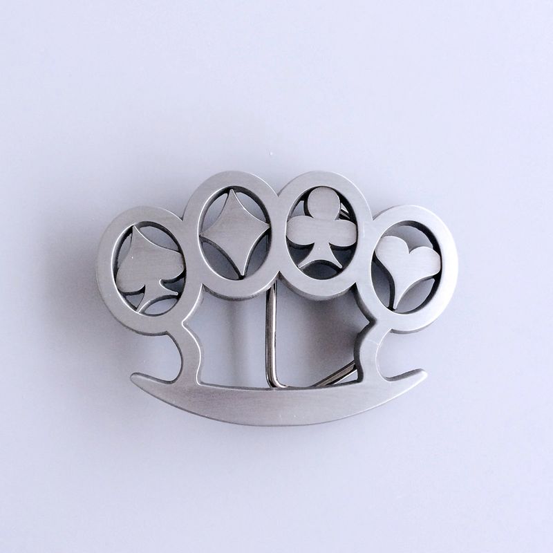 Royal Flush Four Rings Casino Belt Buckle Gurtelschnalle Boucle de ceinture BUCKLE-CS021