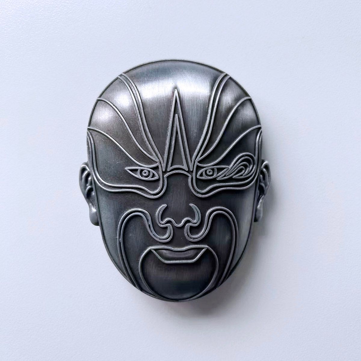 China Peking Opera Face Vintage Belt Buckle Gurtelschnalle Boucle de ceinture BUCKLE-CH001AS