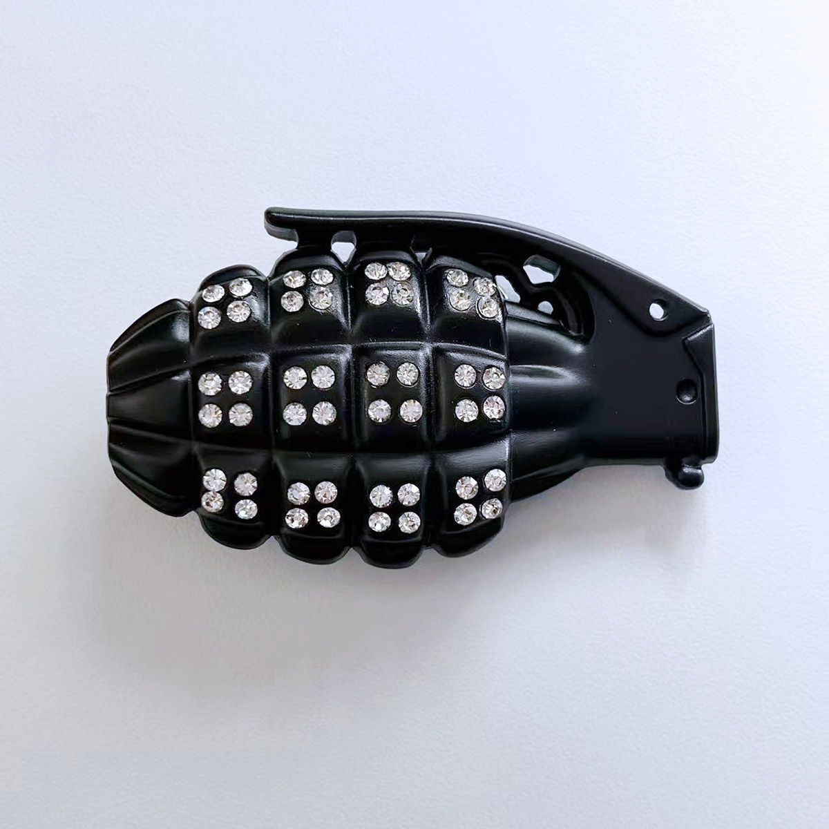 Belt Buckle (Bling Bling Rhinestone Grenades) BUCKLE-GU022BK