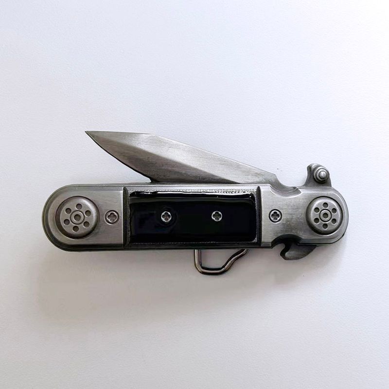 Vintage Enamel Sculpting Shape 3D Belt Buckle Gurtelschnalle Boucle de ceinture BUCKLE-GU036