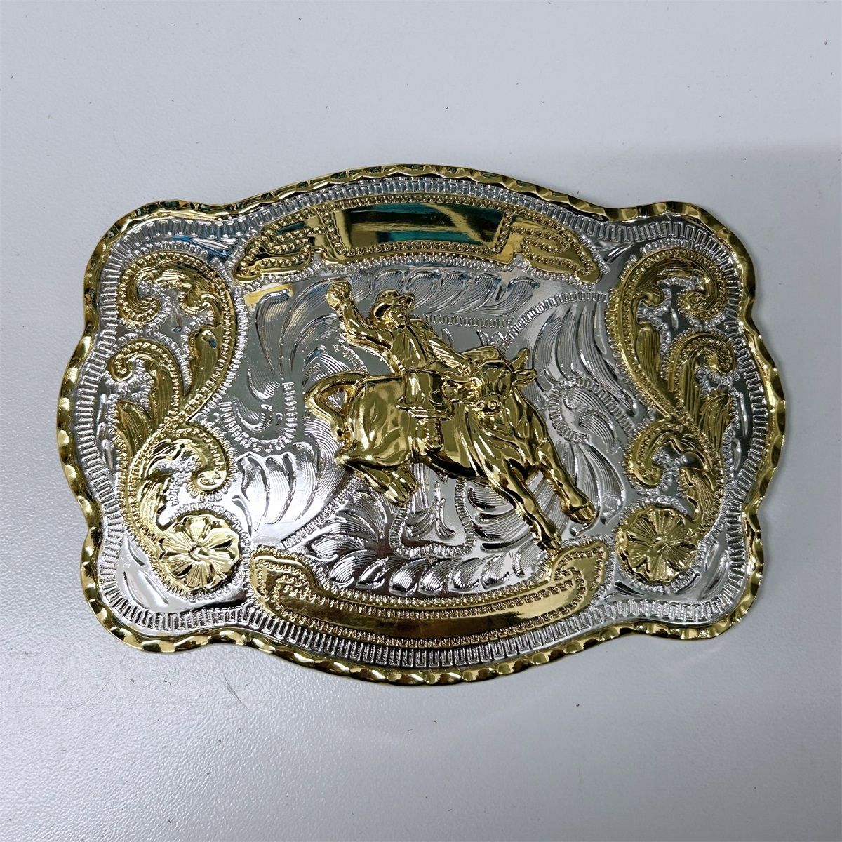 Large Size Western Rodeo Cowboy Cowgirl Belt Buckle Gurtelschnalle Boucle de ceinture BUCKLE-WT164