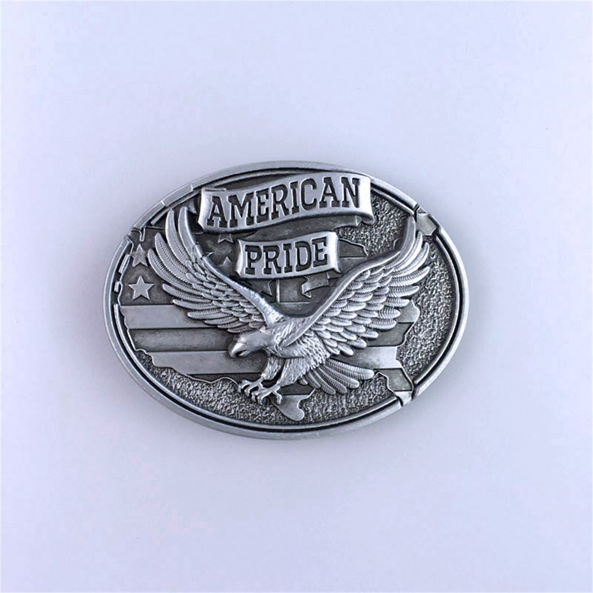 New Oval Western Eagle Vintage Style Belt Buckle Hebilla Gurtelschnalle Boucle de ceinture BUCKLE-WT093AS