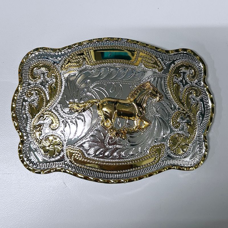 New Large Size Western Horse Cowboy Cowgirl Belt Buckle Hebilla Gurtelschnalle Boucle de ceinture BUCKLE-WT119