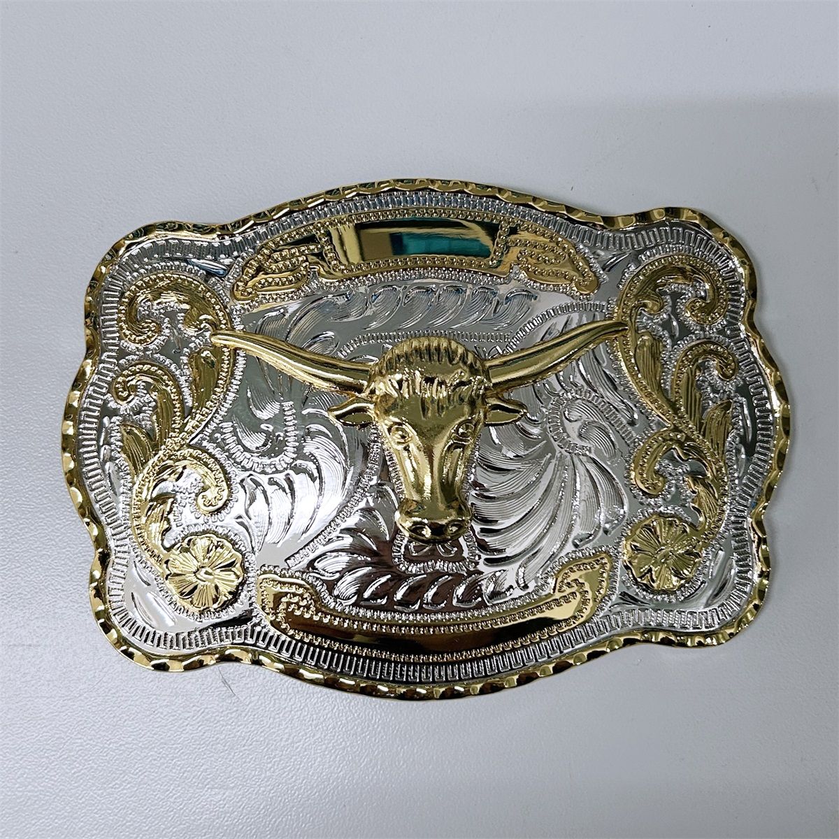 Large Size Western Bull Cowboy Cowgirl Belt Buckle Gurtelschnalle Boucle de ceinture BUCKLE-WT163