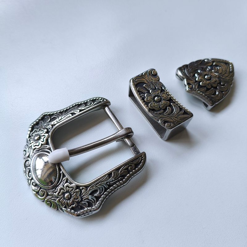 1.58 inch 40 mm Stainless Steel Pin Belt Buckle BUCKLE-PIN3S-SS