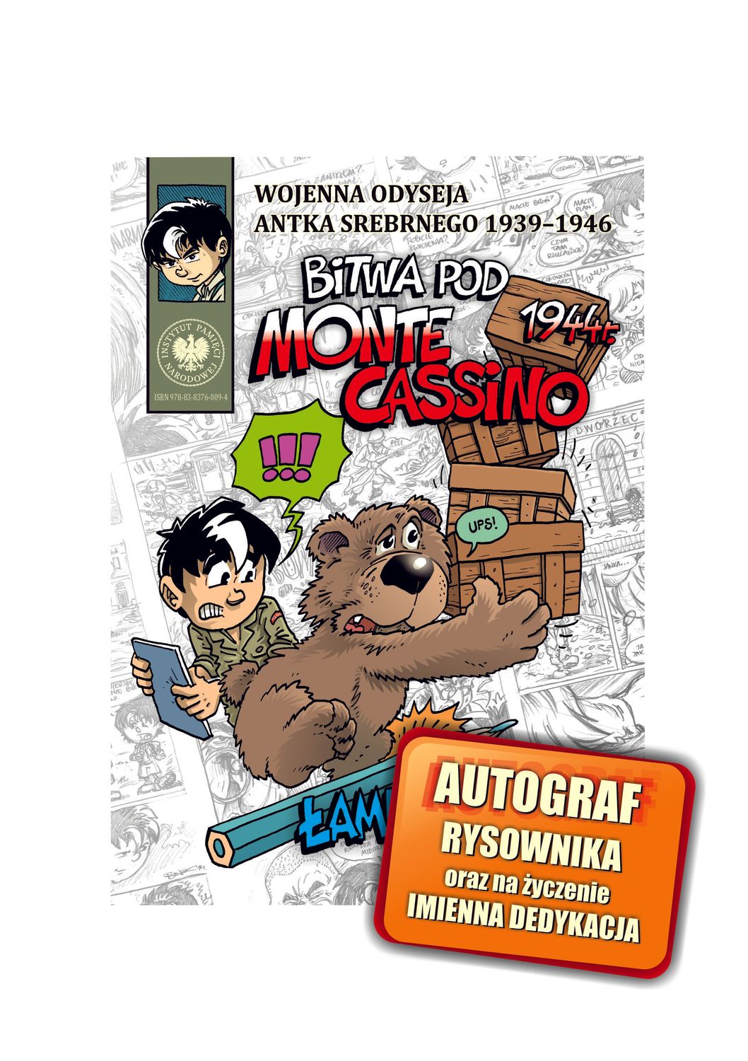 Łamigłówki komiksowe z Antkiem &quot;Bitwa pod Monte Cassino&quot;