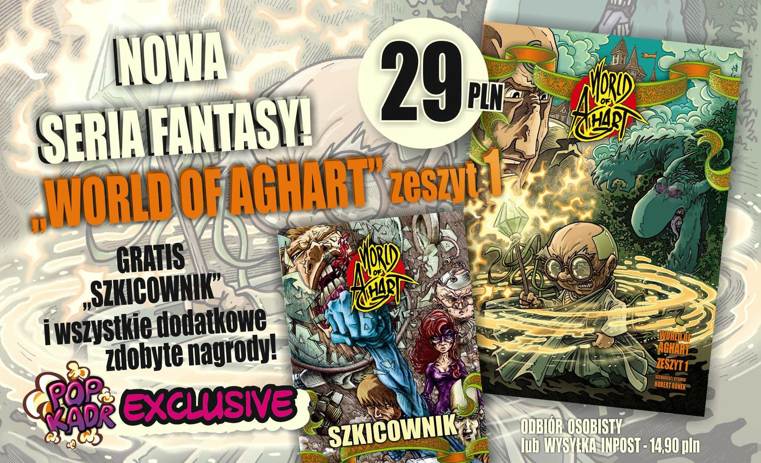 WORLD OF AGHART zeszyt 1 - STANDARD