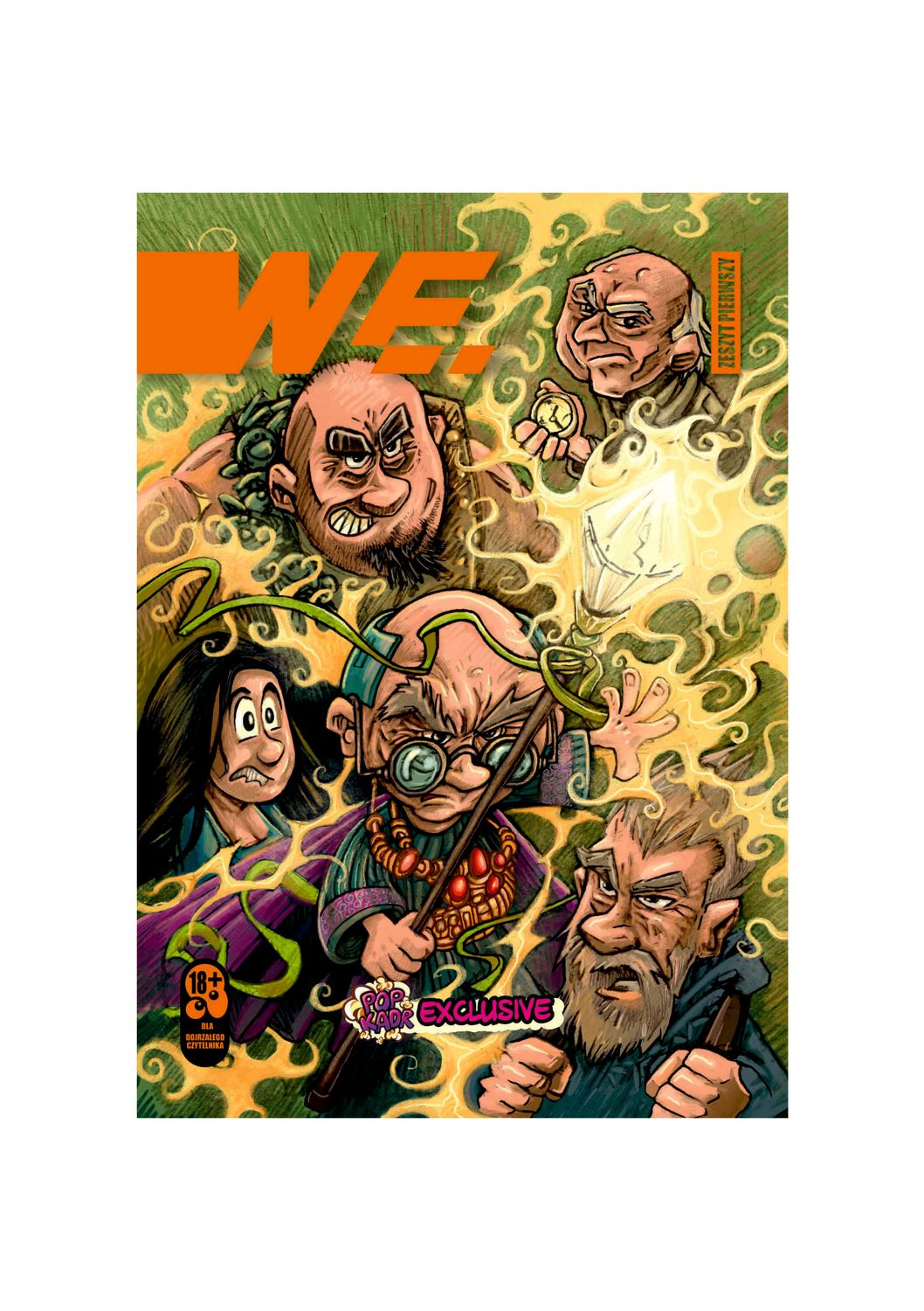 W.E. zeszyt 1 variant cover WOA